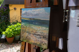 Picture "Sunny afternoon / Baltic Sea / Ærø / Borgnæs" (2023)