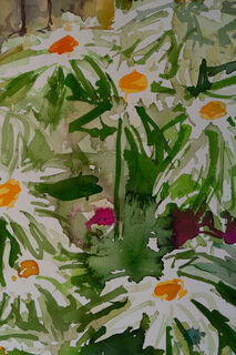 Picture "July garden" (2022)