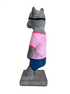 Sculpture "Carla, the superheroine" (2023)