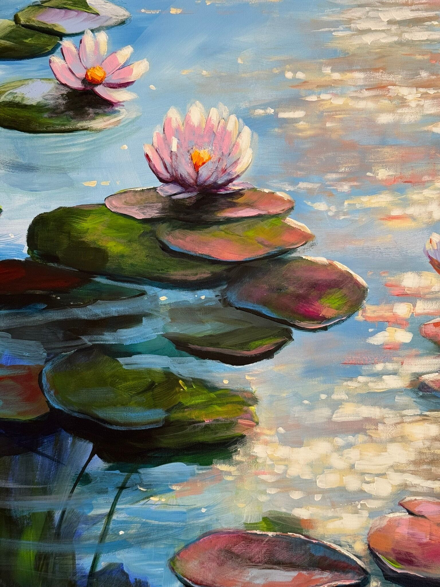 Picture "Lilies In Sparcle" (2024)