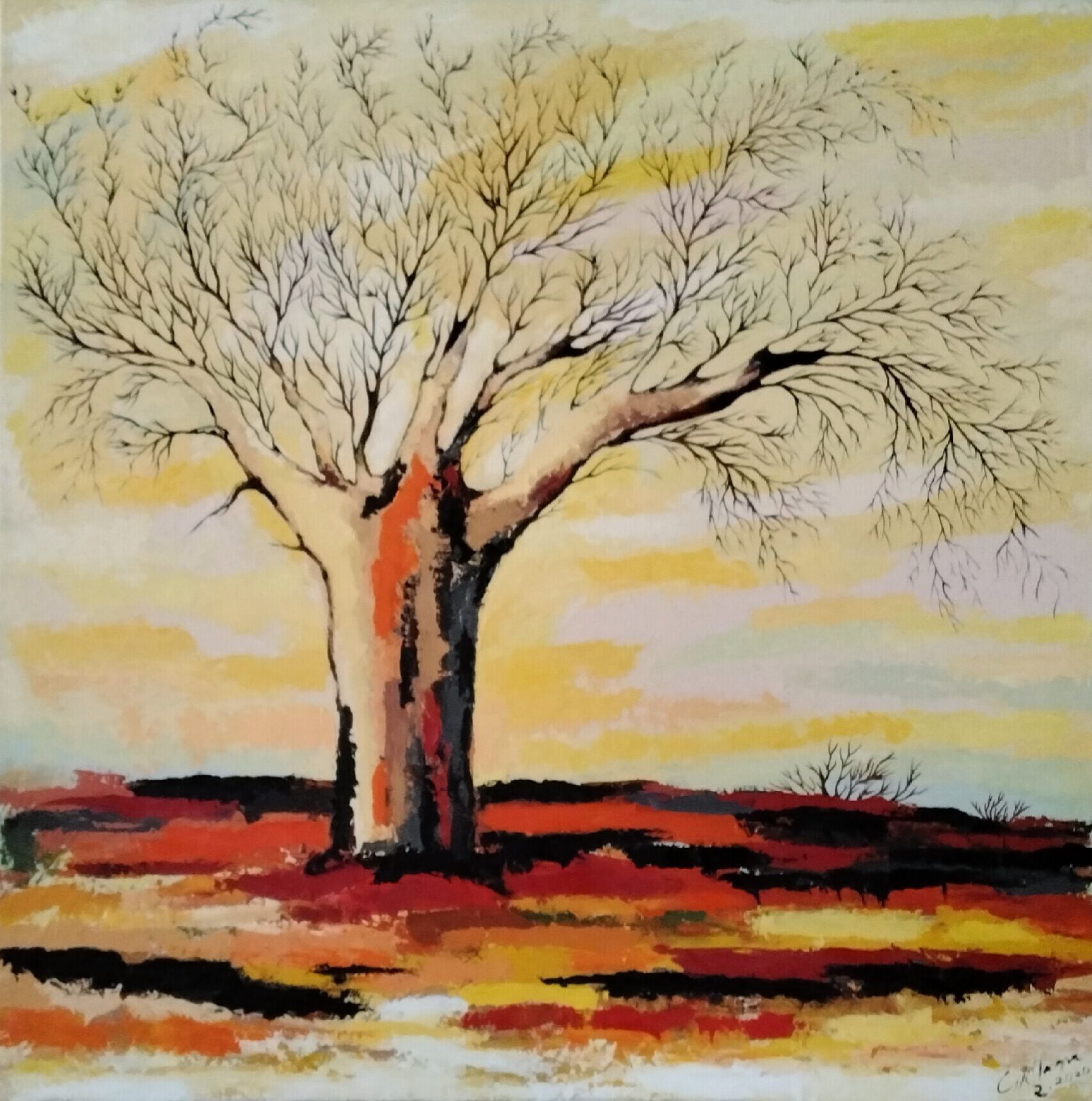 Picture "Solitaire" (2020)