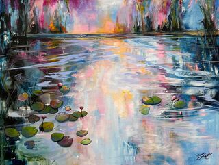 Bild "Sunshine On The Pond 7" (2022)