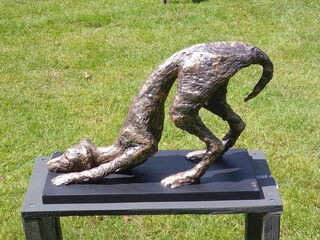 Sculpture "The dog" (2022)
