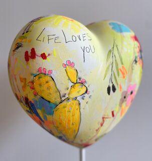 Sculpture "Life Loves You No.15" (2024)