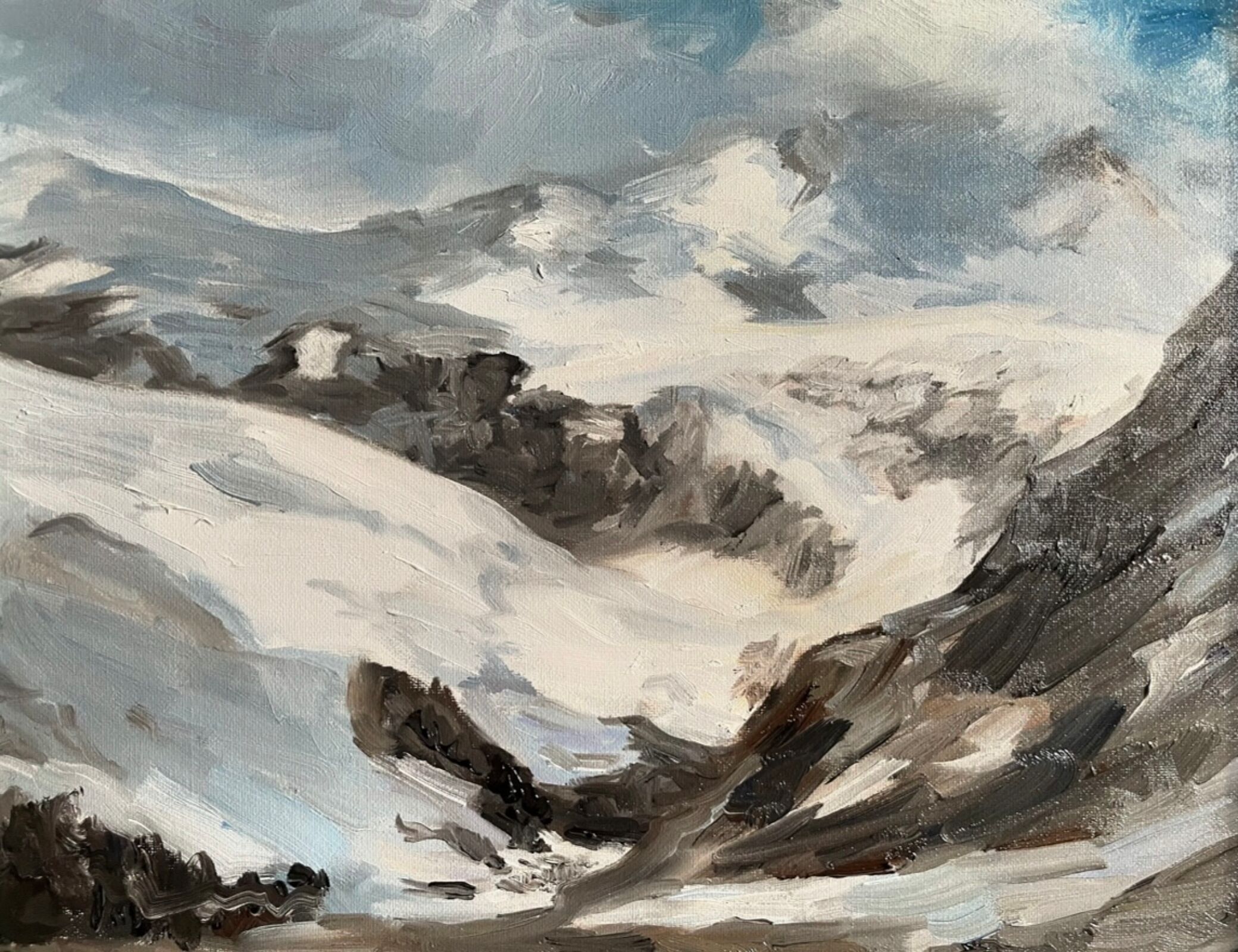 Picture "At the Jullier Pass" (2024)