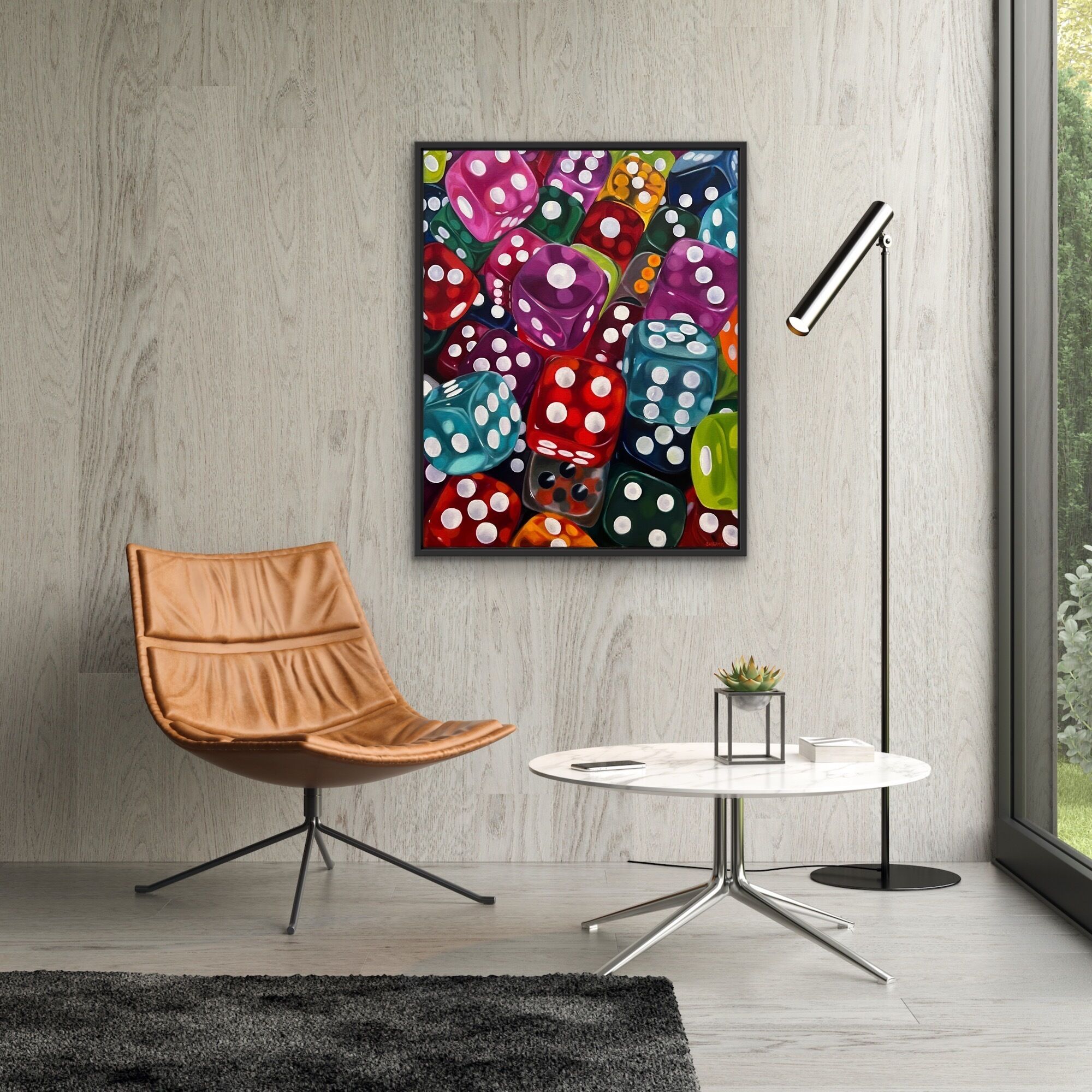 Picture "Cube (serial no. 230403)" (2023)
