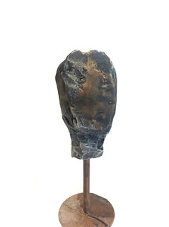 Sculpture "Head abstract III" (2022)