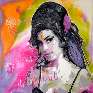 Picture "Amy I - (time to be) different" (2024)