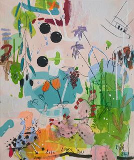 Picture "Life Loves You No.10" (2024)