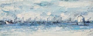 Picture "Harbour silhouette" (2022)
