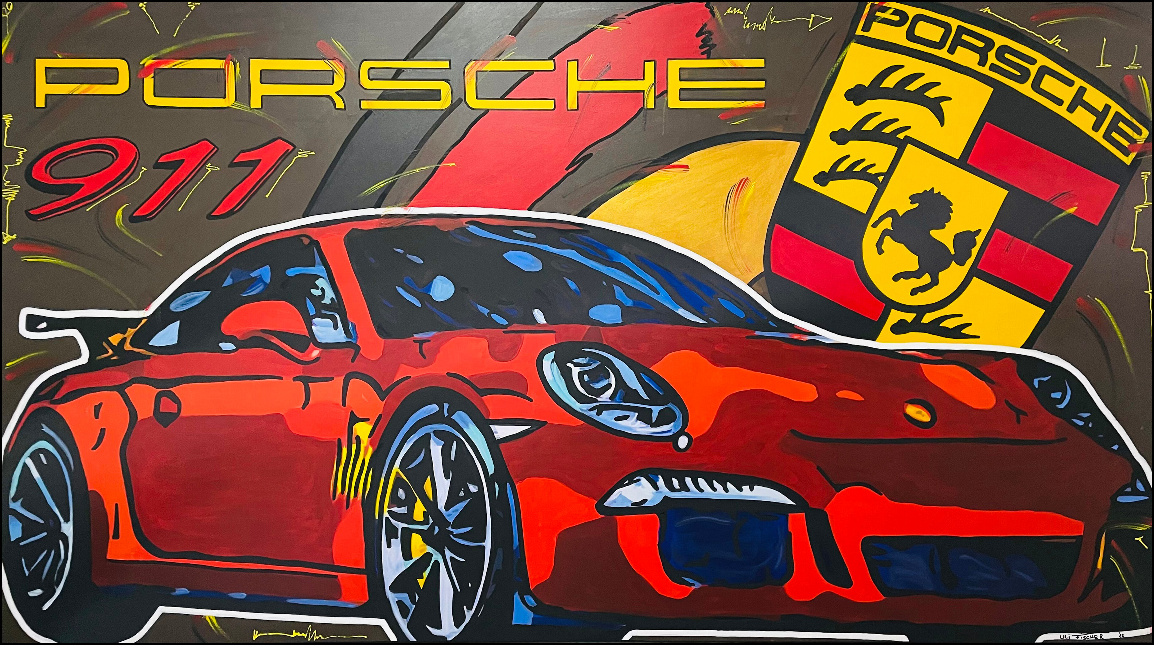 Picture "PORSCHE 911," (2022)