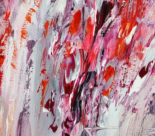 Picture "Magenta Red Energy M 1" (2024)