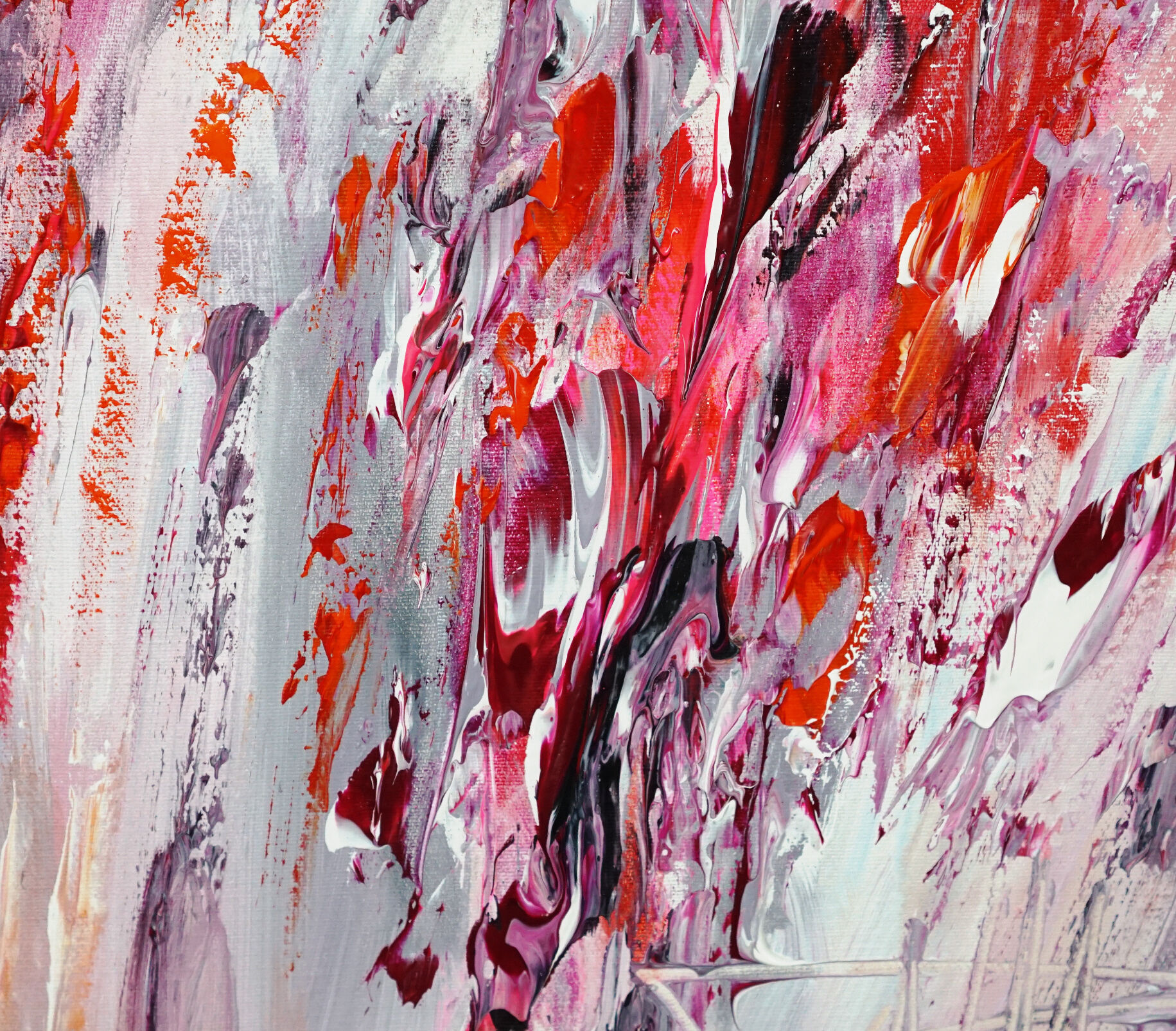 Picture "Magenta Red Energy M 1" (2024)