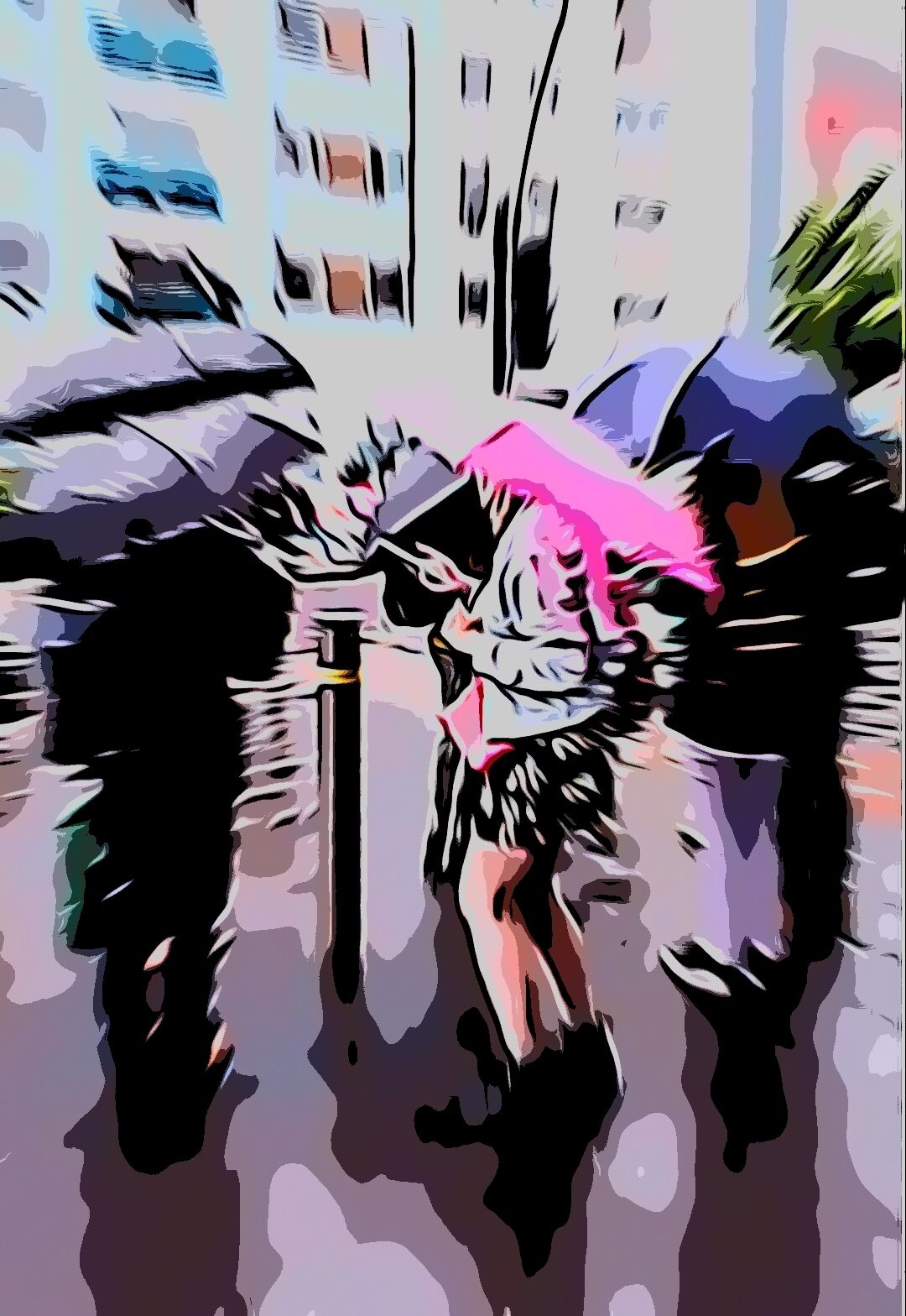 Picture "Pink rain" (2025)