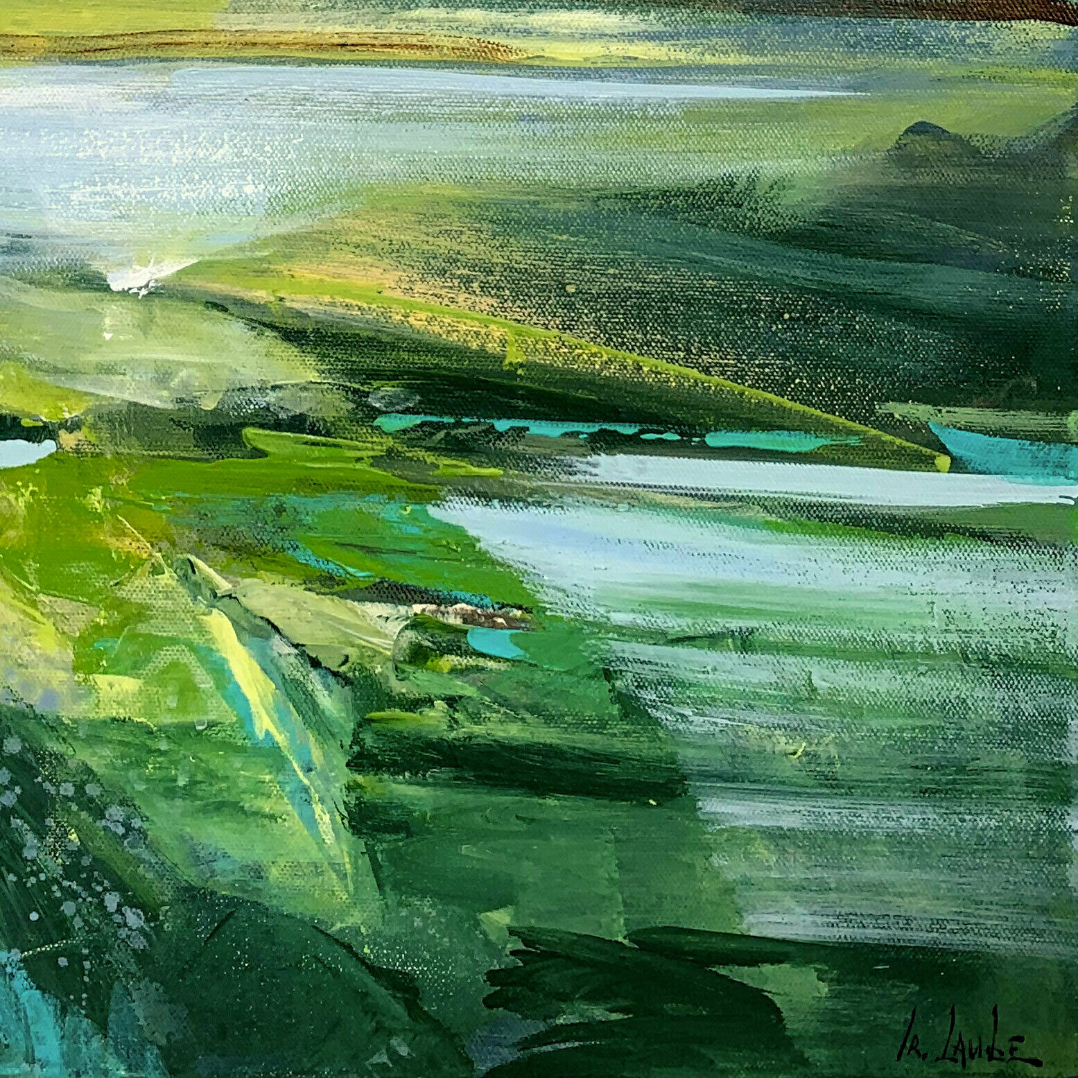 Bild "Summer green II" (2021)