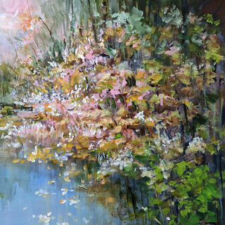 Picture "Forest Lake II" (2024)