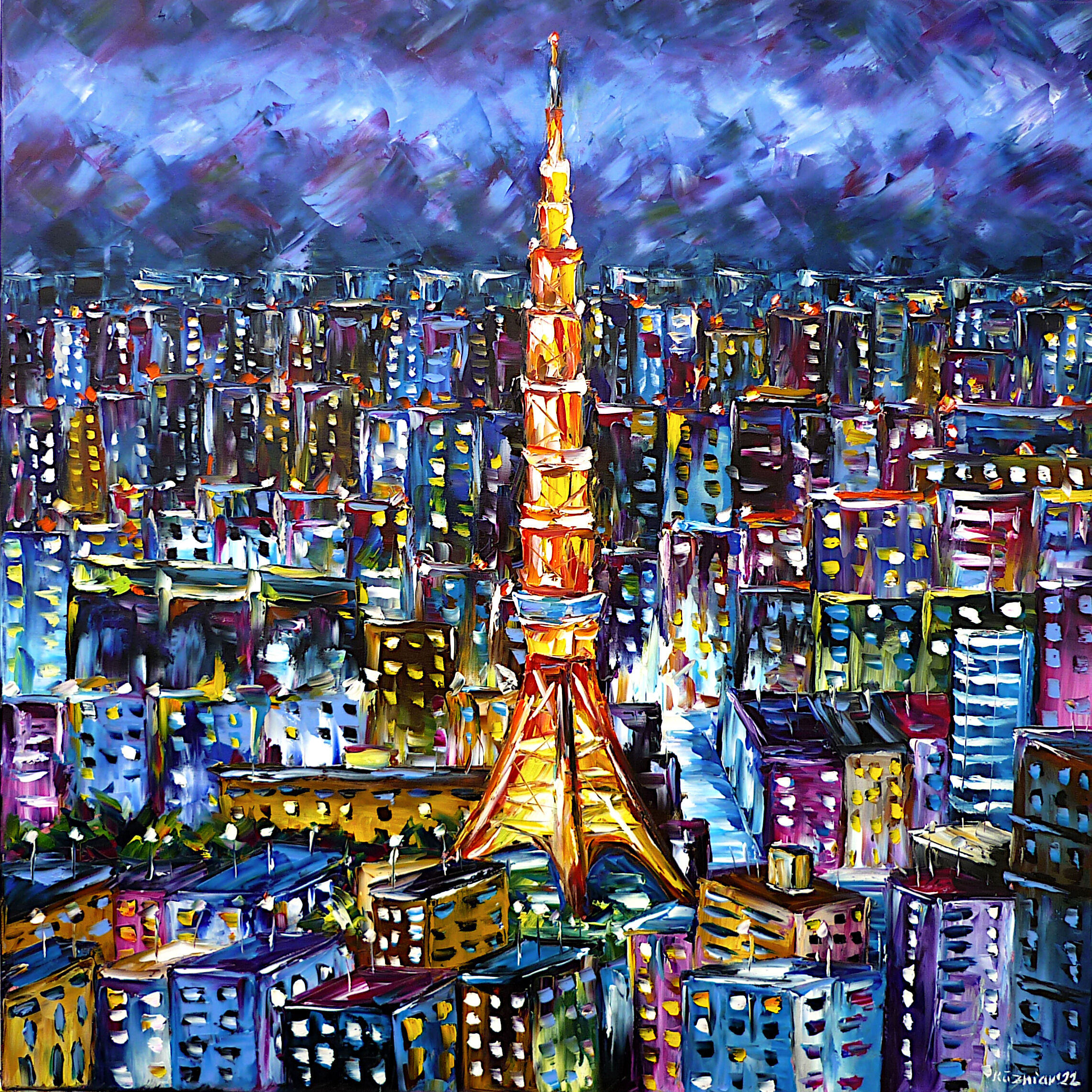 Bild "Nacht über Tokio" (2022)