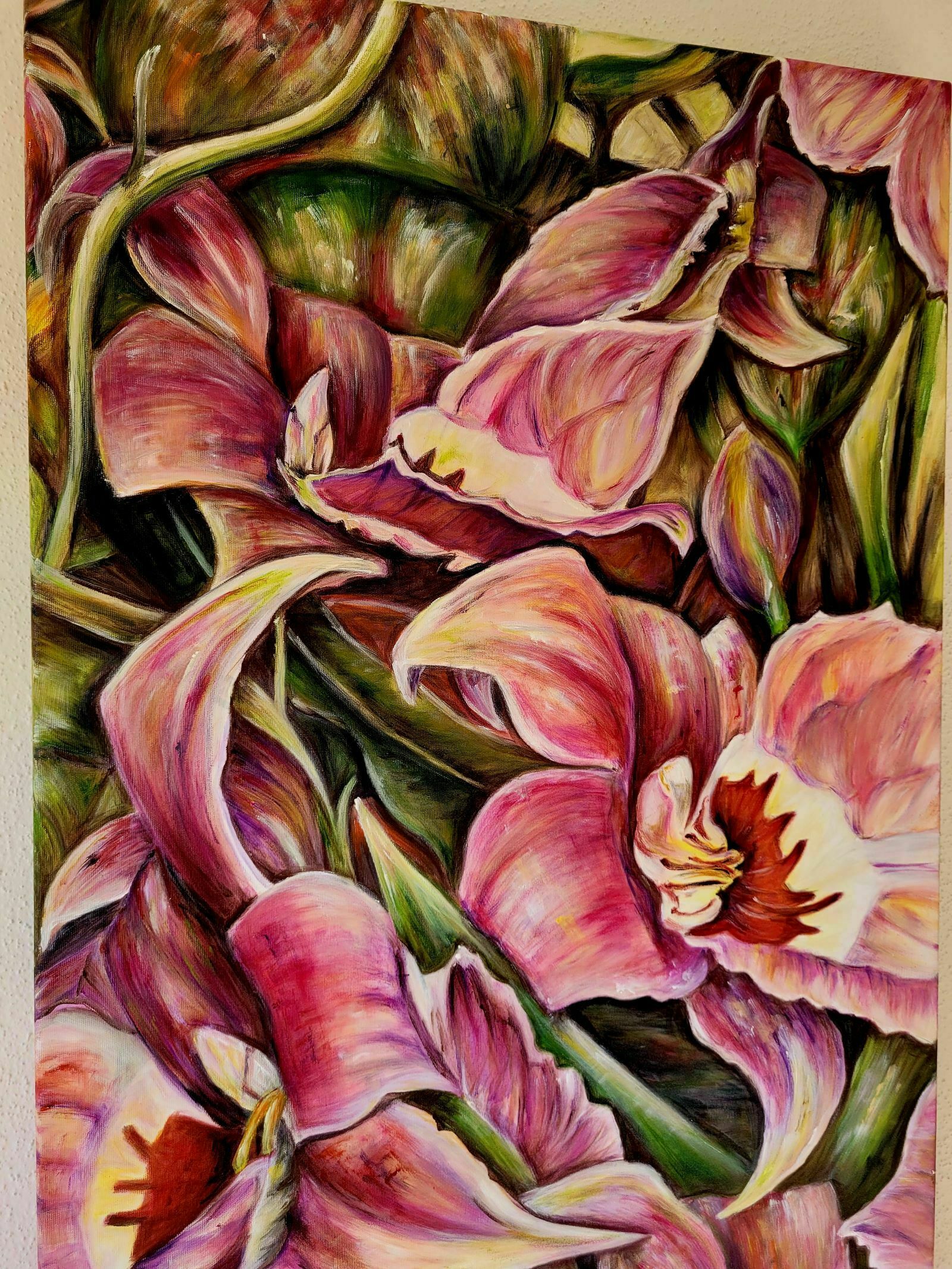 Bild "Tropische Blütenfreude #1" (2023)