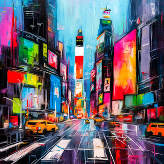 Bild "New York Times Square" (2023)