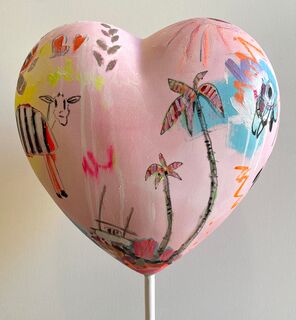 Sculpture "Life Loves You No.14" (2024)