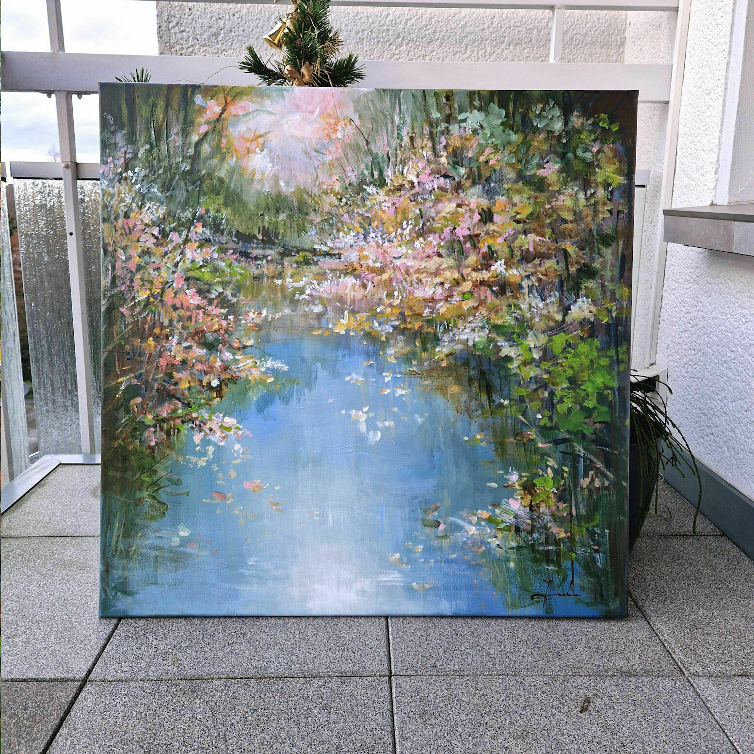 Picture "Forest Lake II" (2024)