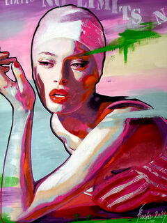 Picture "The bather XIV - no limits!" (2024)
