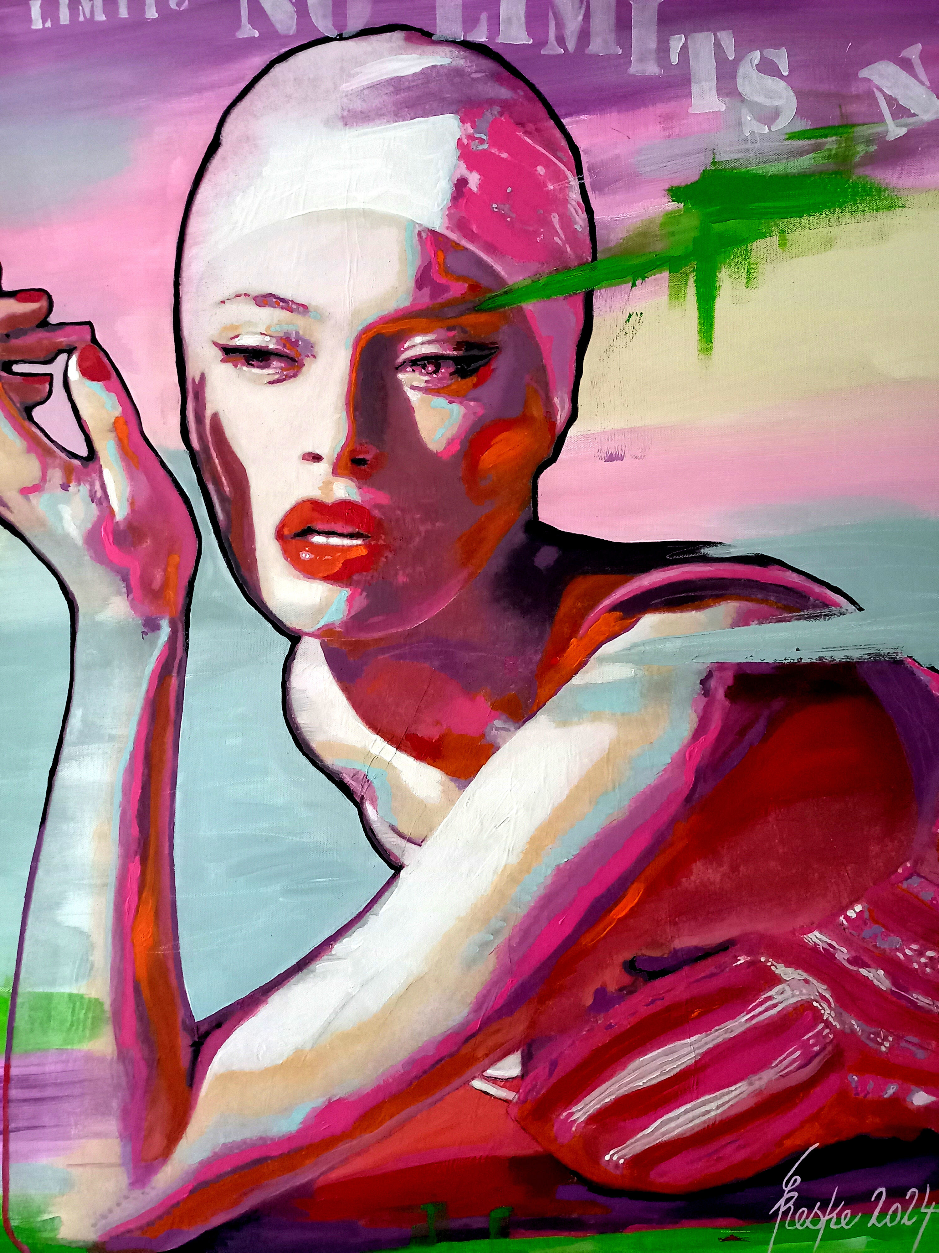 Picture "The bather XIV - no limits!" (2024)