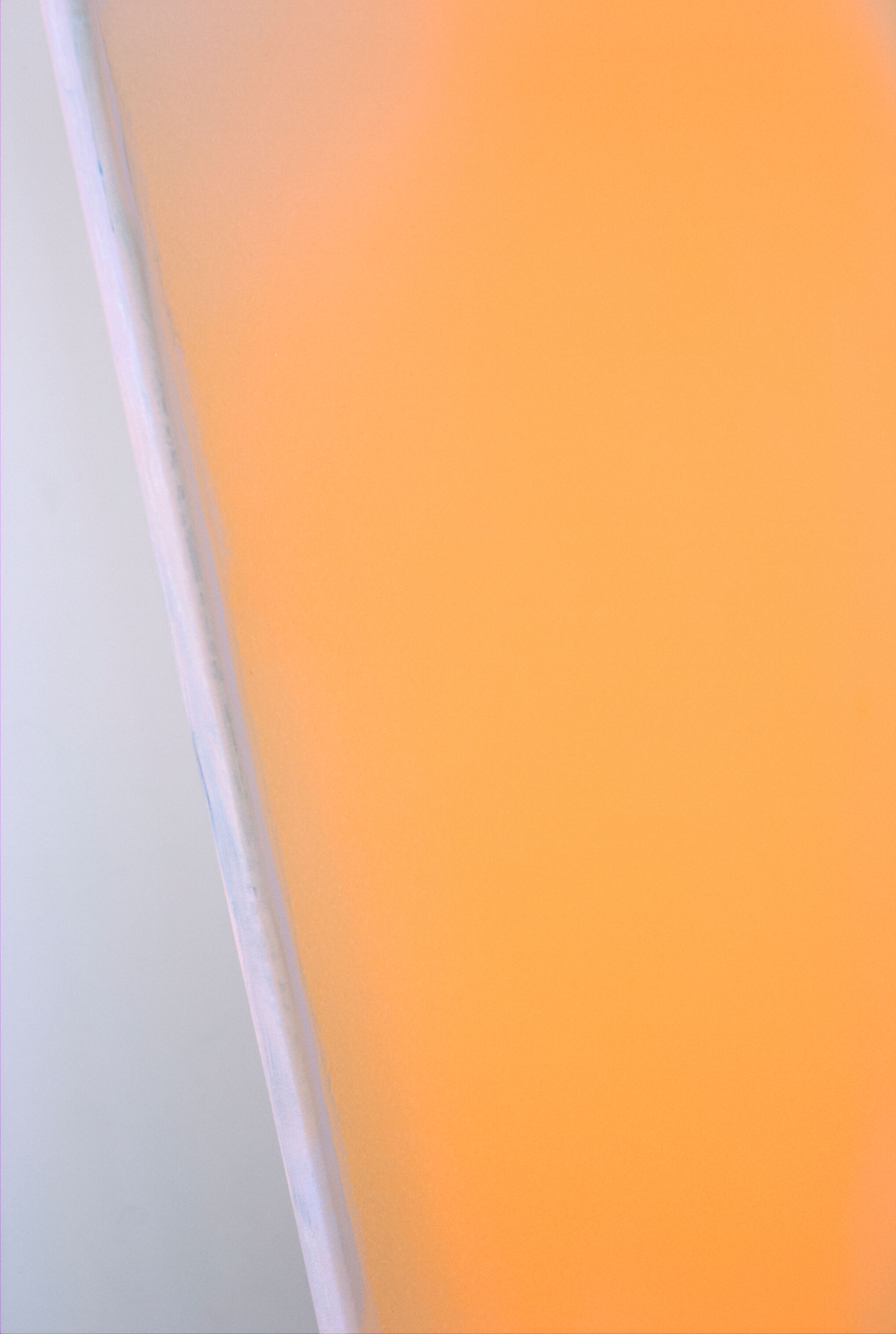 Bild "The Beginning / Peach Fuzz Summer" (2024)