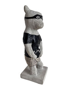 Sculpture "Mickey, the superhero" (2024)