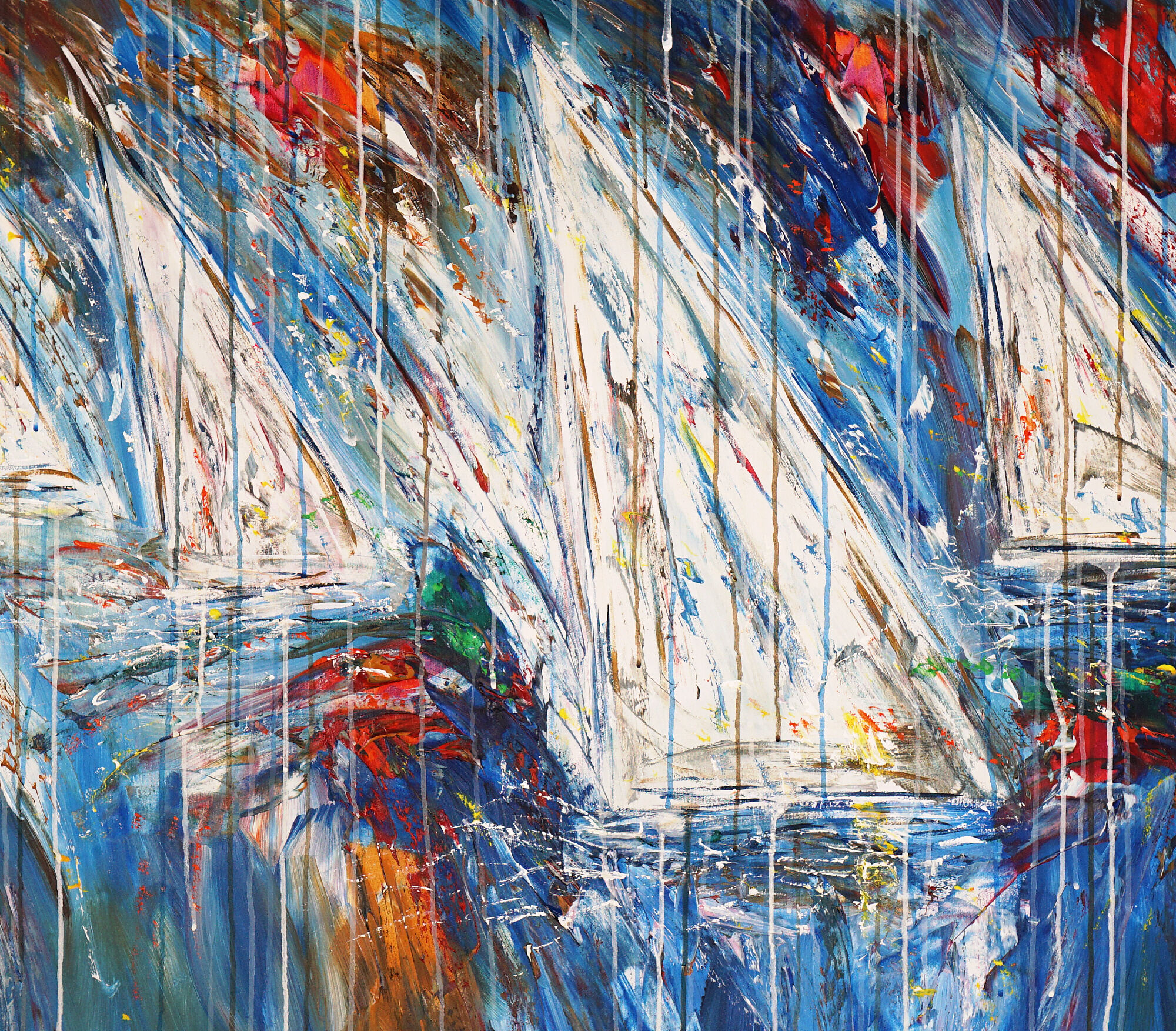 Bild "Stormy Sailing Regatta L 7" (2021)