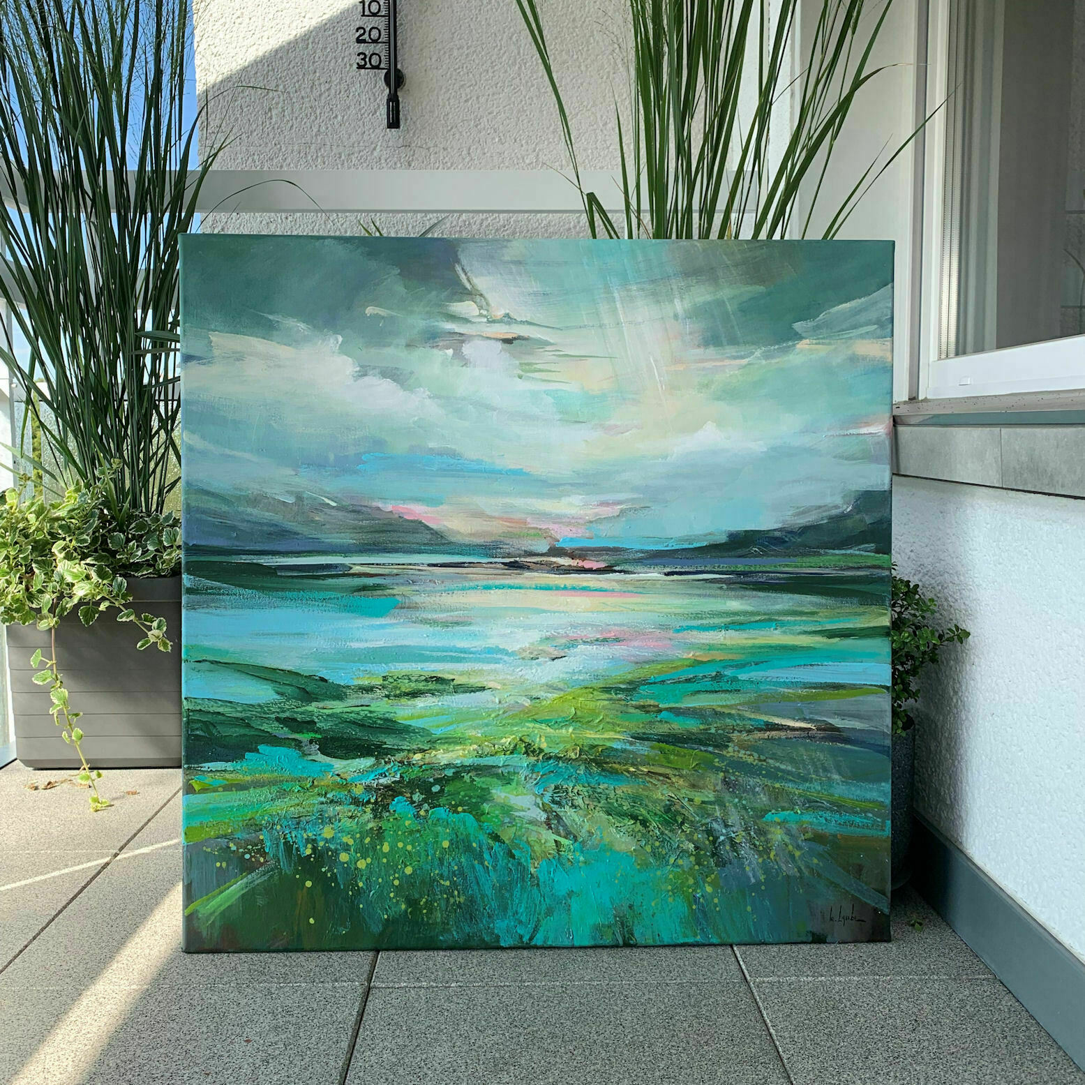 Bild "Summer evening" (2022)