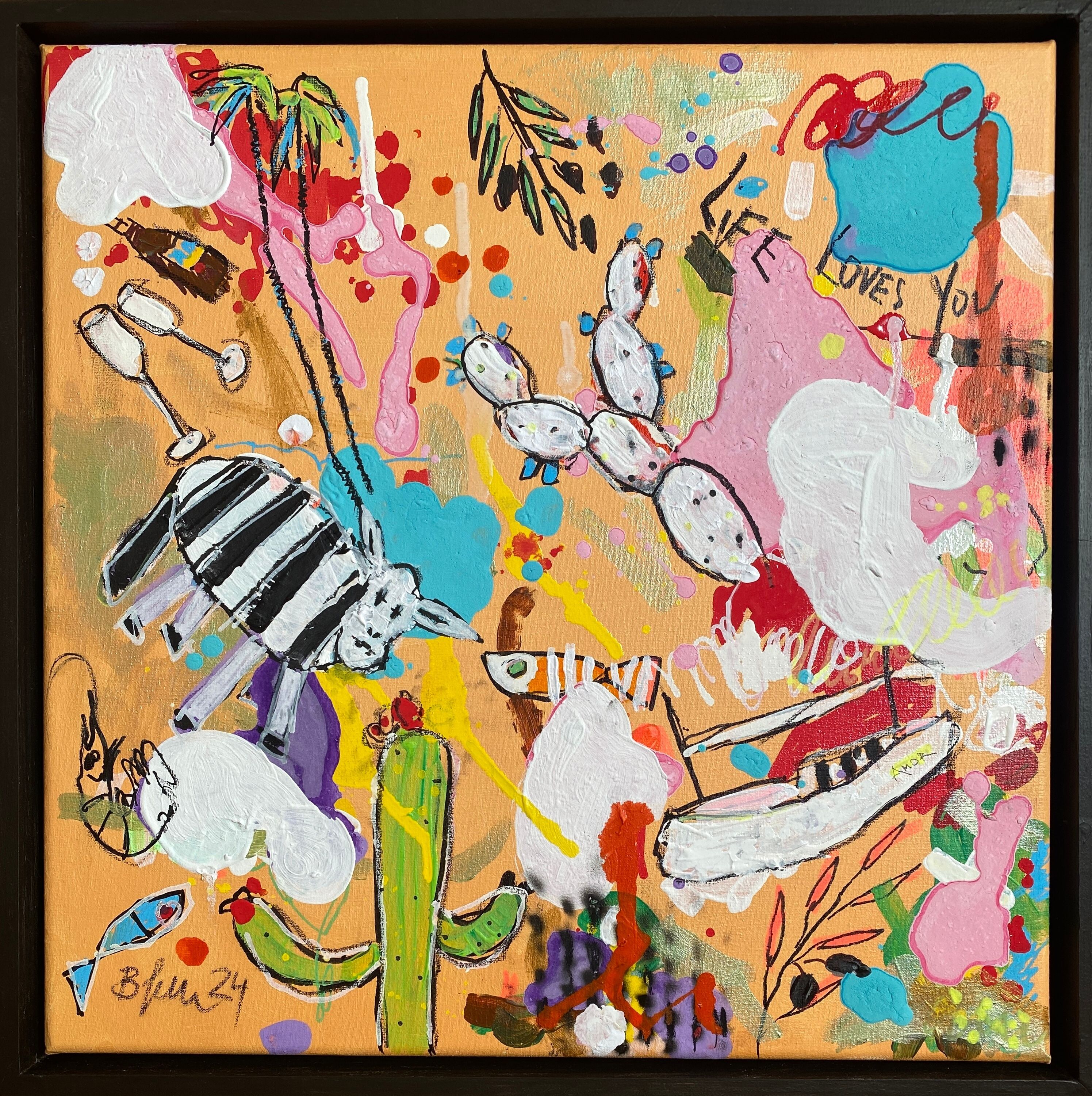 Bild "Life Loves You No.4" (2024)