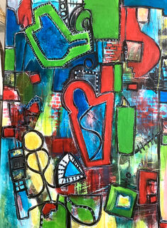 Picture "When the city tells....No. 17" (2024)