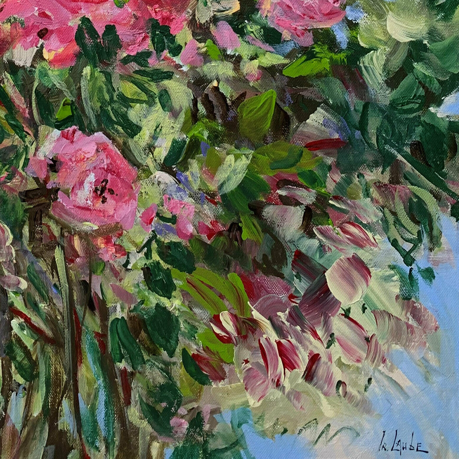 Bild "Pink roses II" (2021)