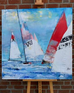 Picture "The art of sailing: values and virtuosity at the turning mark" (2024)