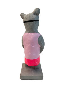 Sculpture "Kaja, the superheroine" (2023)