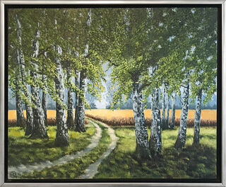 Picture "Birch grove" (2023)