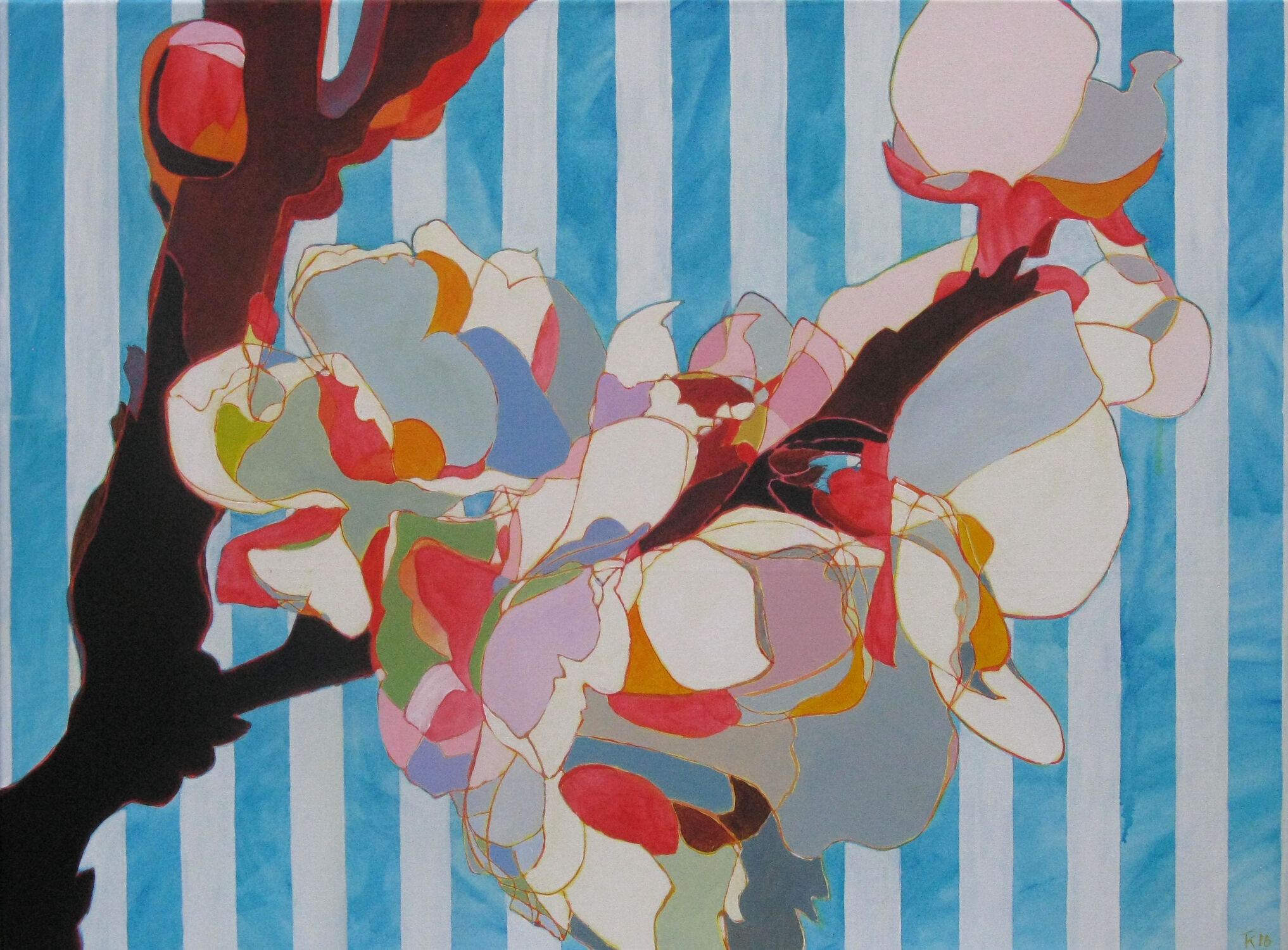 Bild "Kirschblüte" (2016)