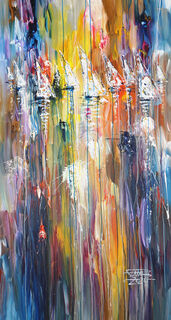 Bild "Sail Boats L 5" (2024)