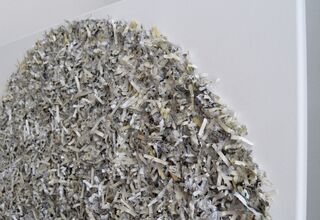 Sculpture "Melodic Paperwork" (2022)