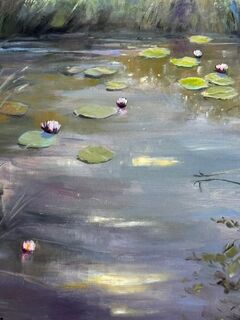 Bild "Into The Woods With Water Lilies" (2024)