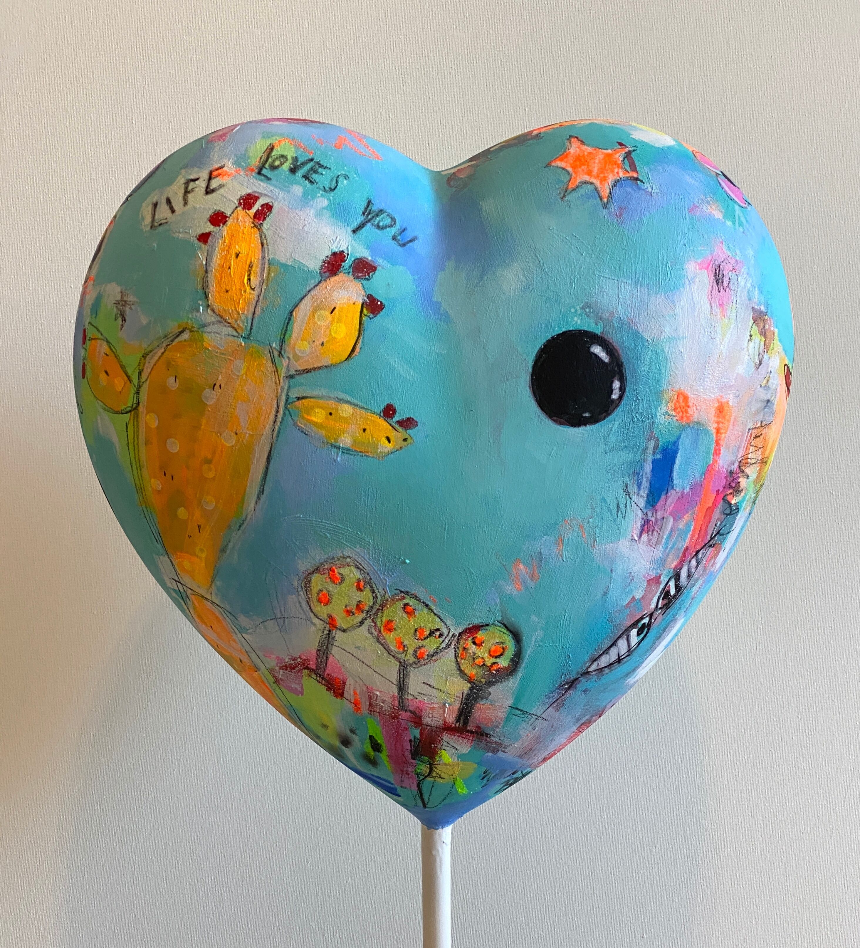 Sculpture "Life Loves You No.16" (2024)