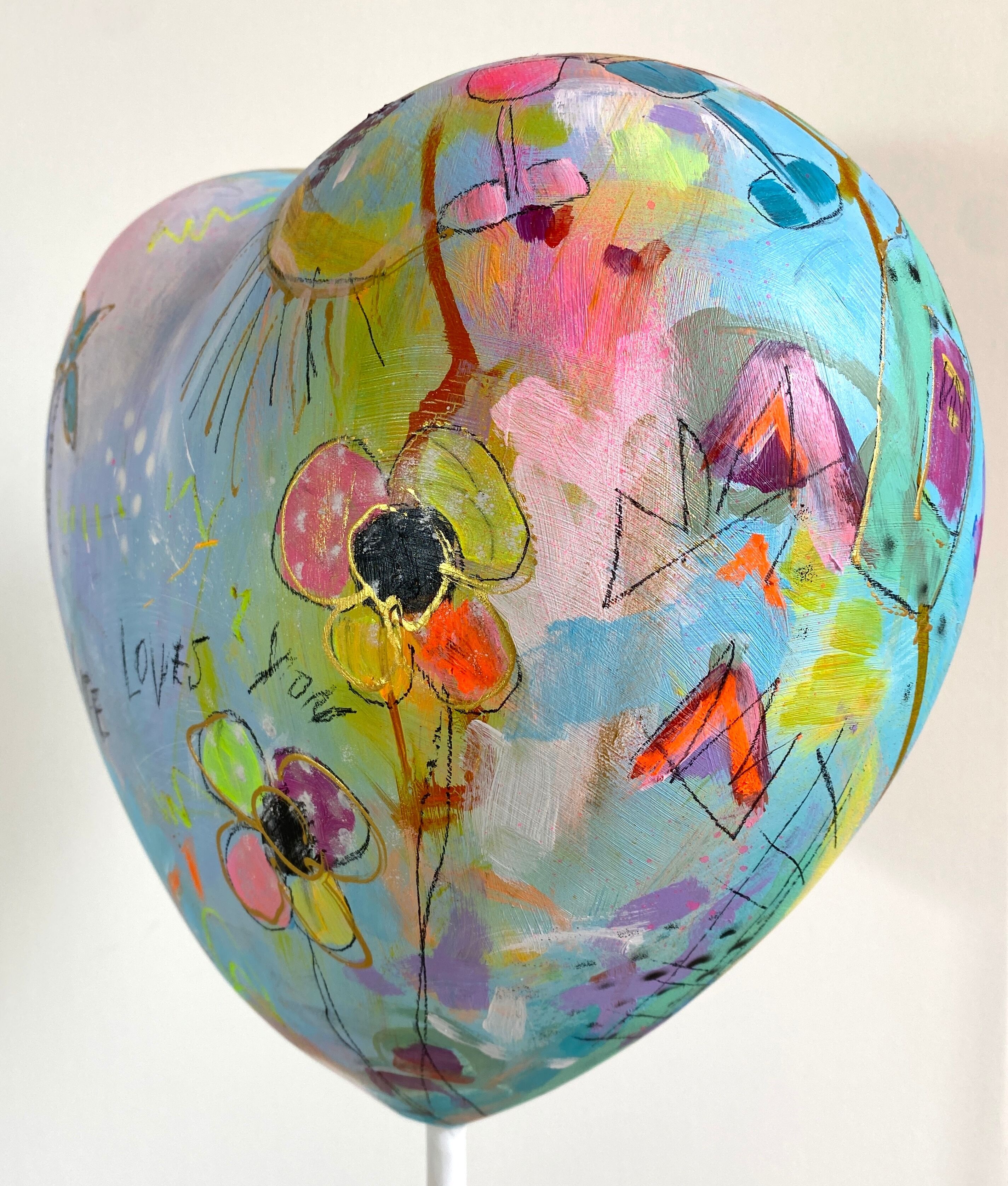 Sculpture "Life Loves You No.18" (2024)