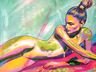 Picture "The bather XV - part of it" (2024)