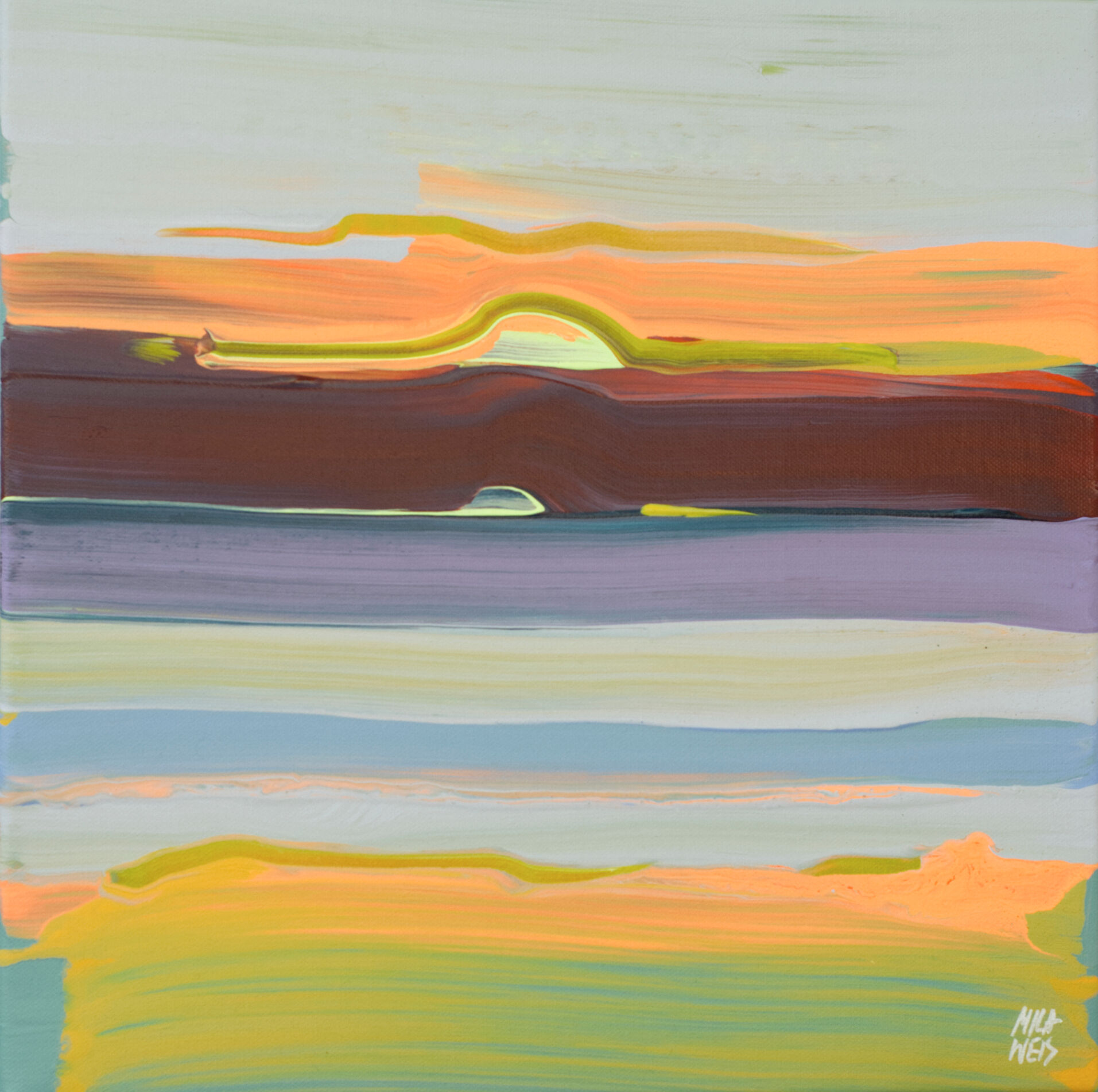 Bild "Sunrise Colors No. 3" (2024)