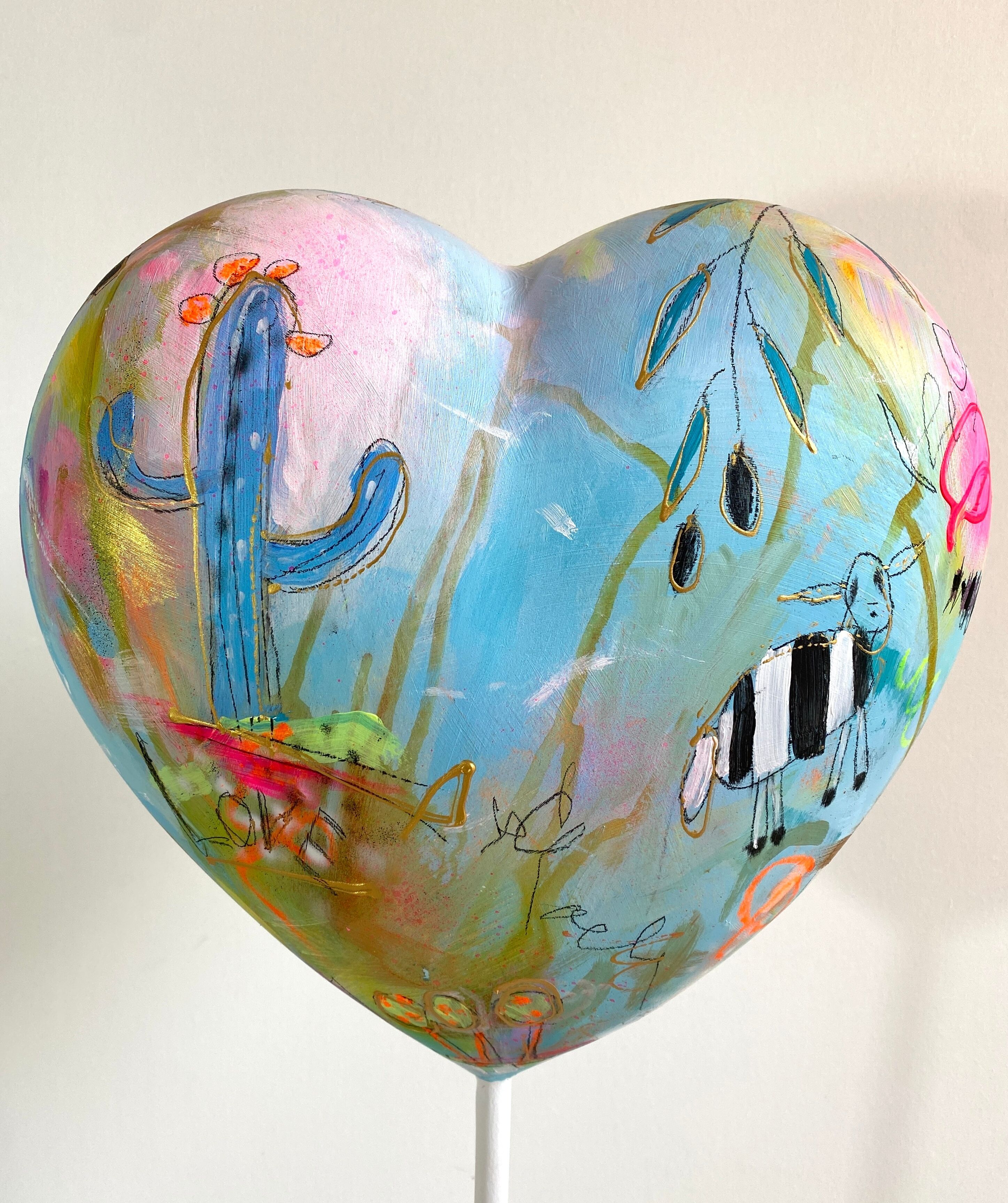 Sculpture "Life Loves You No.18" (2024)