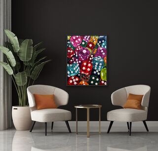 Picture "Cube (serial no. 230403)" (2023)