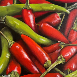 Bild "Peperoni V" (2024)