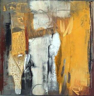 Bild "COMPOSITION JAUNE (361)" (2022)