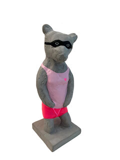 Sculpture "Kaja, the superheroine" (2023)